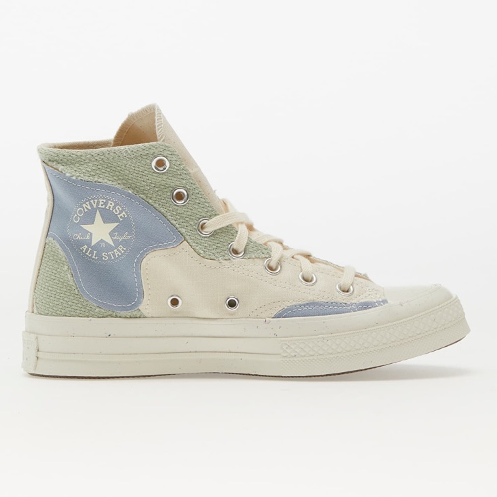 Converse Chuck 70 Hi Craft Mix 'Natural Summit Sage' A02750C - size 12 (men’s)